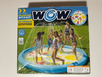 WOW splash pad 10x10 with 360 sprinkler