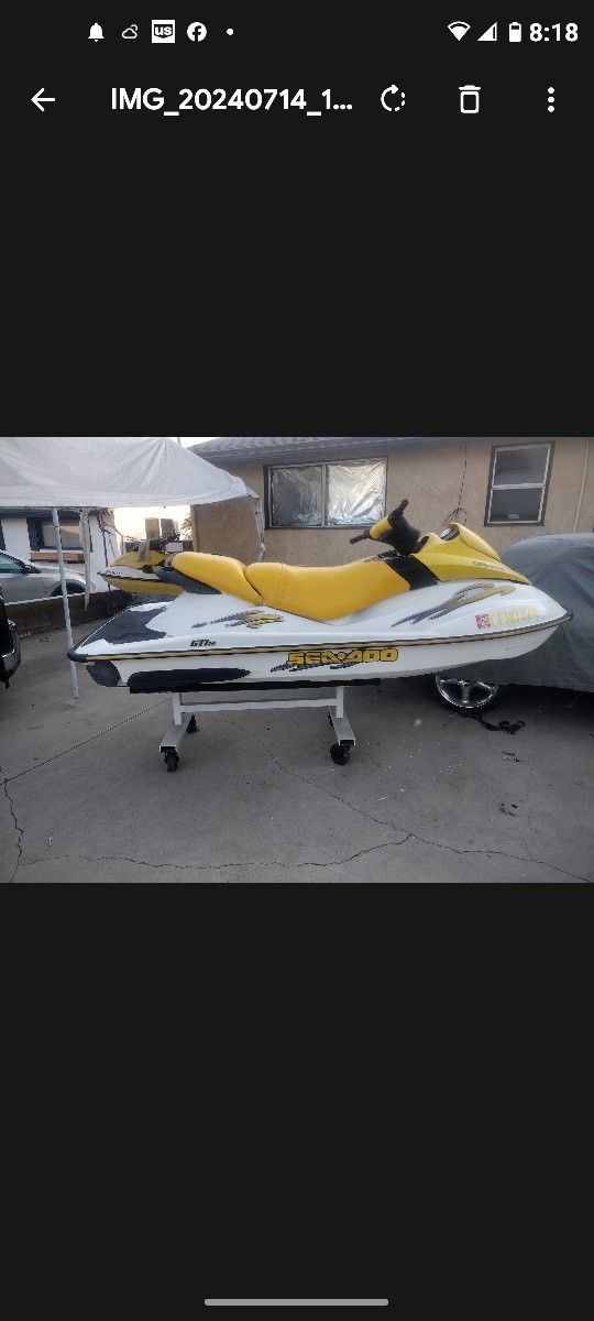 SEADOO 3 SEATER JET SKI NEW PISTON KIT 00 HOURS 2025 TAGS
