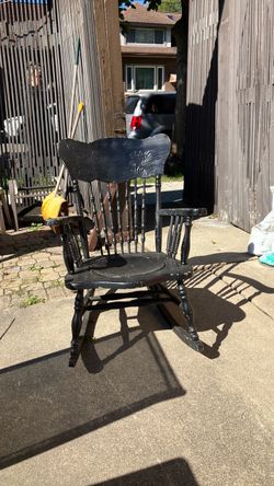 Antique rocking chair