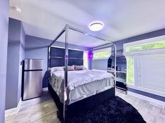 King size Luxury bed for sale- mattress is optional and covered with proper bed protection