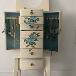 antique jewelry storage dresser