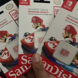 128gb SD Card For Nintendo Brand New
