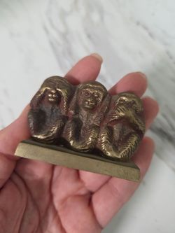 Vintage MCM Brass Sculpture