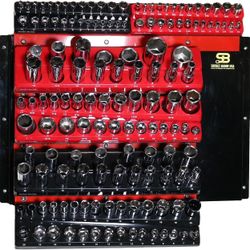 Socket Buddy Magnetic Socket Organizer Wall Mount