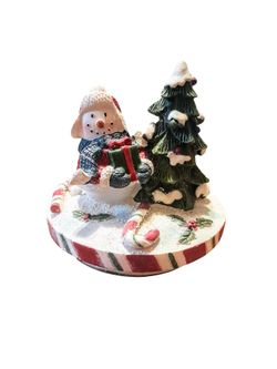 Yankee Candle Snowman Jar Candle Topper 