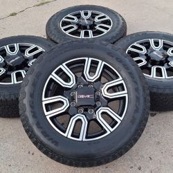 20 Inch GMC SIERRA AT4 2500 / 3500 Wheels And Tires 