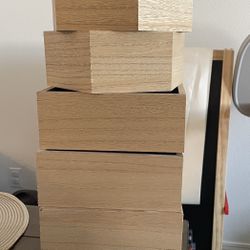 Hanging  Decorative Cubes, Squares Hexagons And Hexagon Black Board 