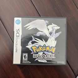 Nintendo DS Pokémon Black Version 