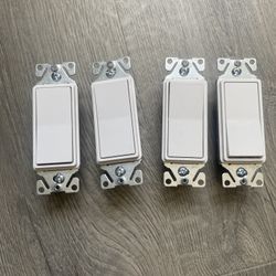 EATON Wiring 7501W-BOX 15-Amp 120-Volt Light Switch, White