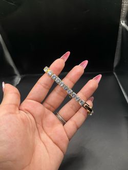 14K Gold plated Tennis Bracelet