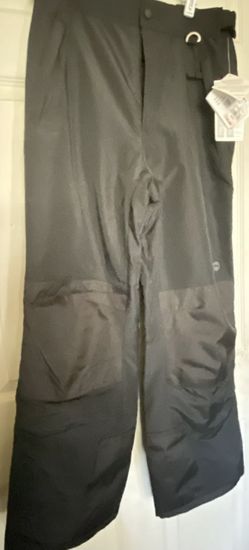  Slalom Snow Pants Mens Small Full Zip Legs Pockets Adjustable Waist