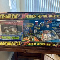 NEW!!! REPTILE HABITAT / AQUATIC TURTLE KIT