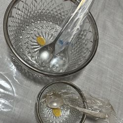 Crystal Bowls Serving Bowls