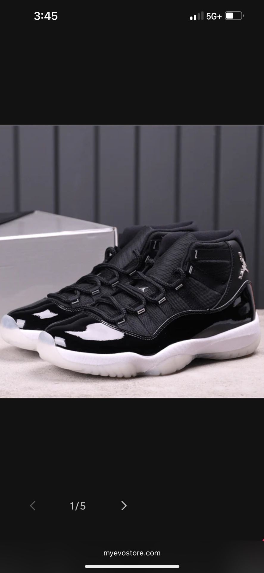 Jordan 25th Anniversary 11s Size 11.5