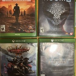 XBOX ONE games $2 each 