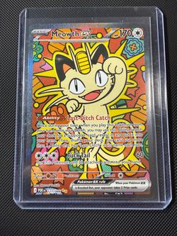 Meowth ex Pokémon Card 121/088 - Perfect Order