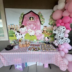 Girls Farm Theme Party Supplies 