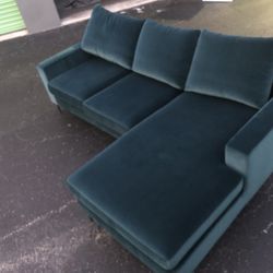 Green Sectional Sofa 
