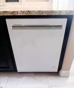 KitchenAid White Dishwasher