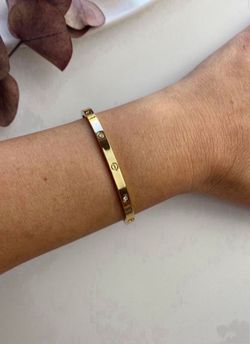 Cartier Small Love Bracelet size 17 in yellow gold