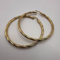 ARGOLLAS ELEGANTES ORO 14 K