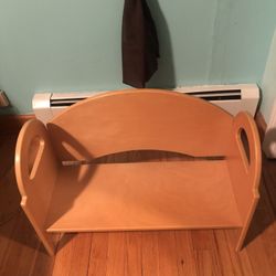 Bookshelf Bench Unit