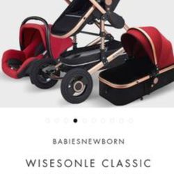 New Baby Stroller And Car Seat Comes With Everything In 2nd Pic
