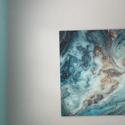 Large Glass Art Mural