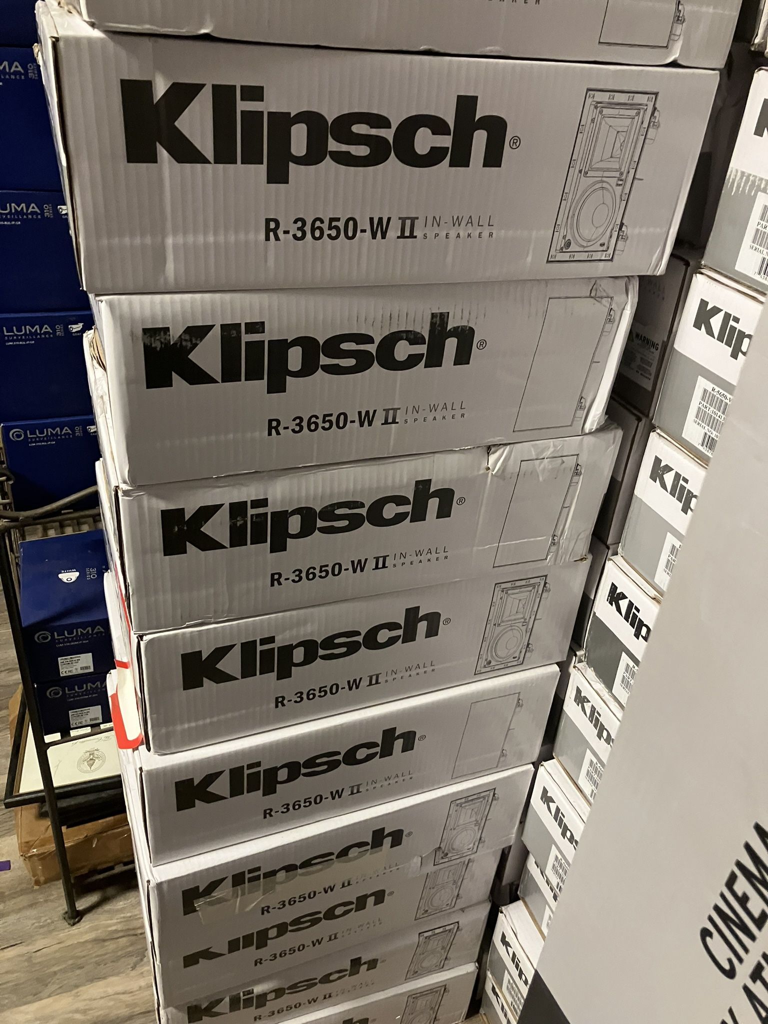 Klipsch 5800II In-ceiling Speakers (delivery And Install Available)