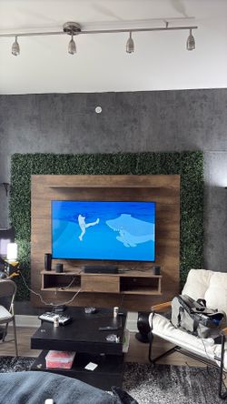 Floating TV stand