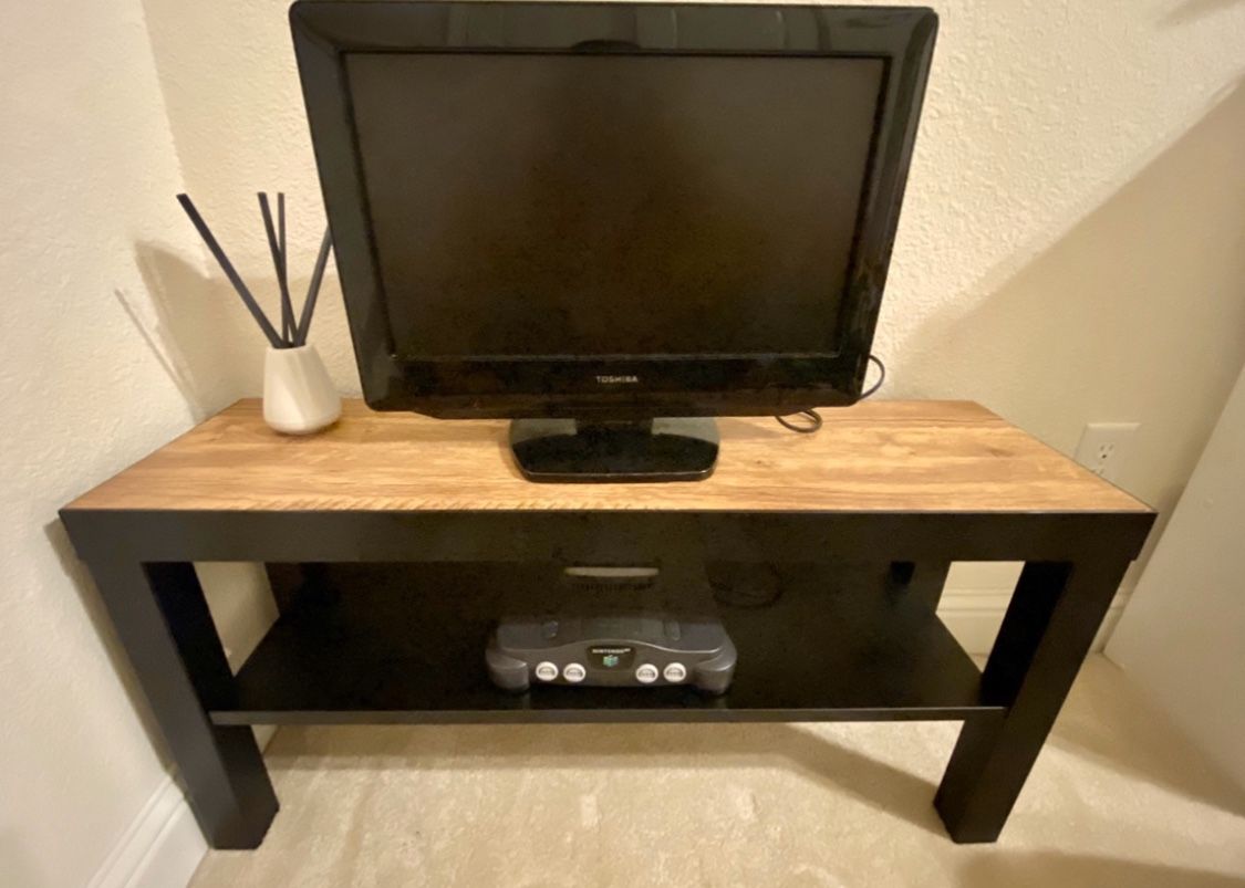 Black TV Stand