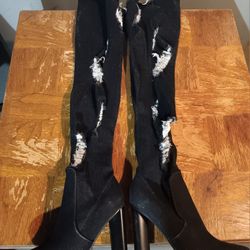 Knee High Boots With Heels