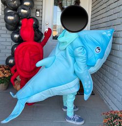 Kids Blue Whale Costume