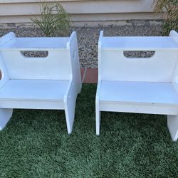 Kids Wooden Stepping Stool