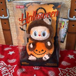 Sitting Pumpkin Labubu