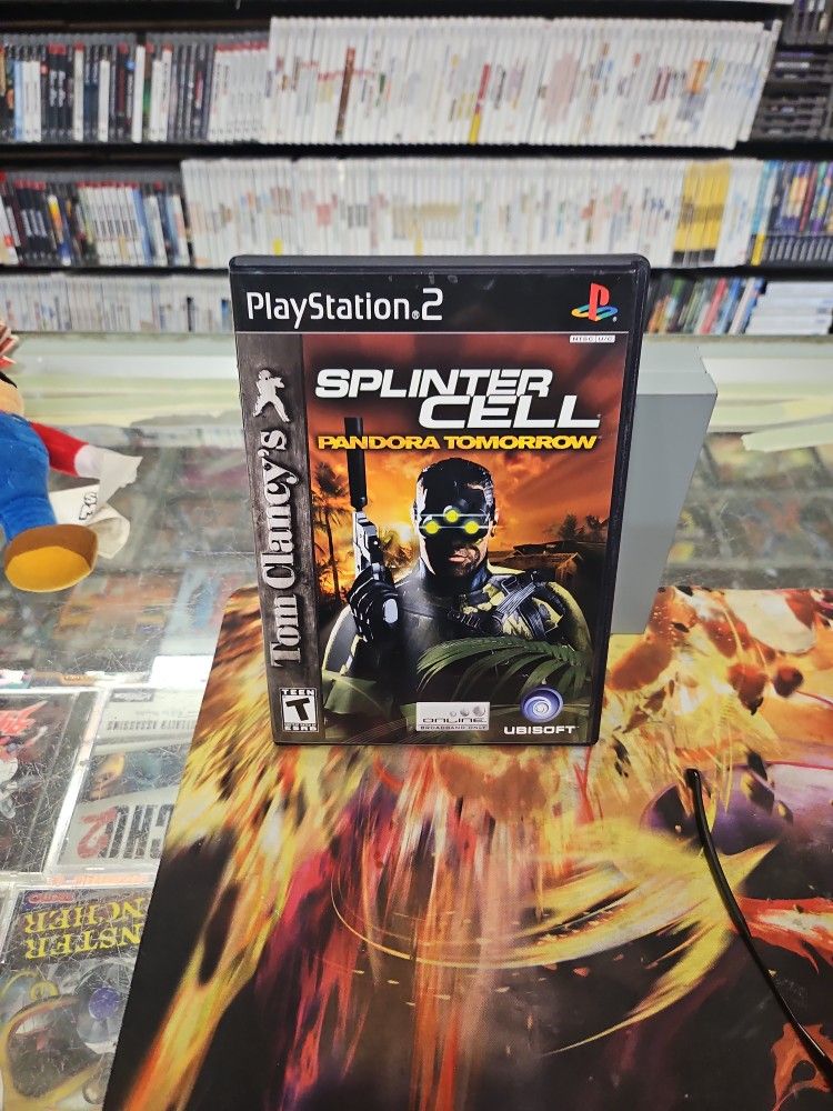 Splinter Cell Pandora Tomorrow (Sony PlayStation 2 PS2) CIB Complete Game