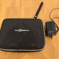 Sonic Impact i-F2 portable speaker system designed for iPods. (Read description)