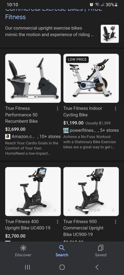 True Exercise Bike