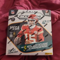 Mega box of football cards
