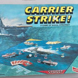Vintage Carrier Strike! Board Game by Milton Bradley