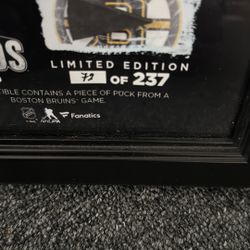 Patrice Bergeron Limited Edition Frame
