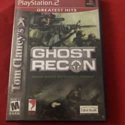 Tom Clancy's Ghost Recon (PlayStation 2, 2002) CIB