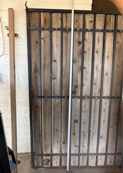 Puerta para yarda