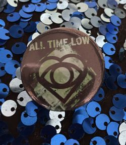 All time low button pin