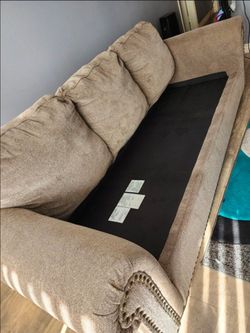 2 Gray Sofas Sala