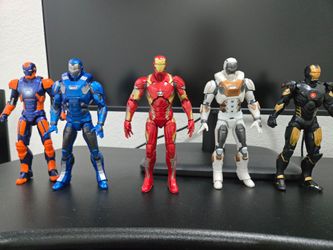 Iron Man Action Figure Set of 5