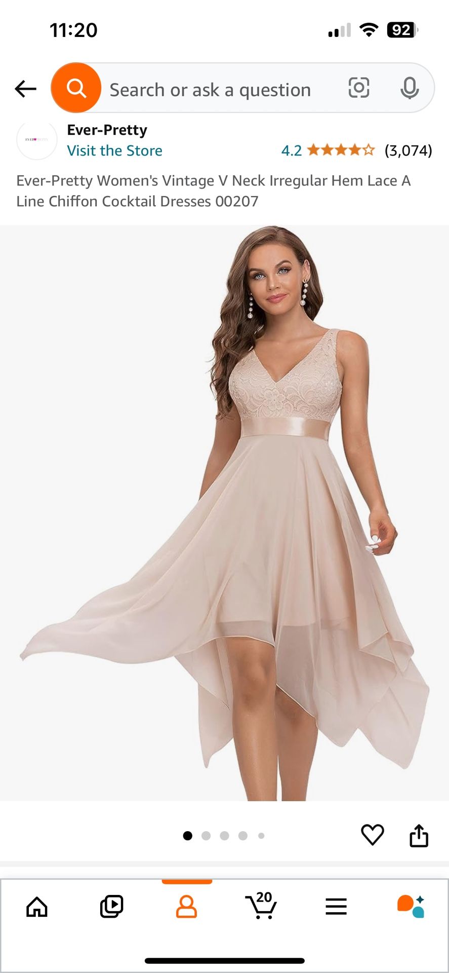 Blush Pink “Ever Pretty” Dress