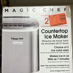 lbs. Bullet Ice Countertop Ice Maker in Stainless Steel by Magic Chef