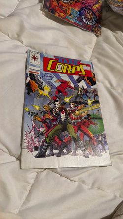 Valiant the hard corps comic book