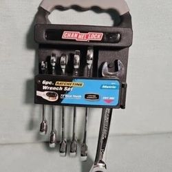 Channelock 6pc Metric Ratcheting Wrench Set